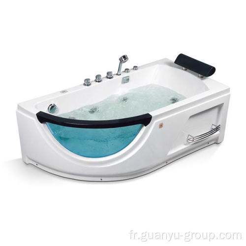 Rectangle Baignoire autonome en massage acrylique